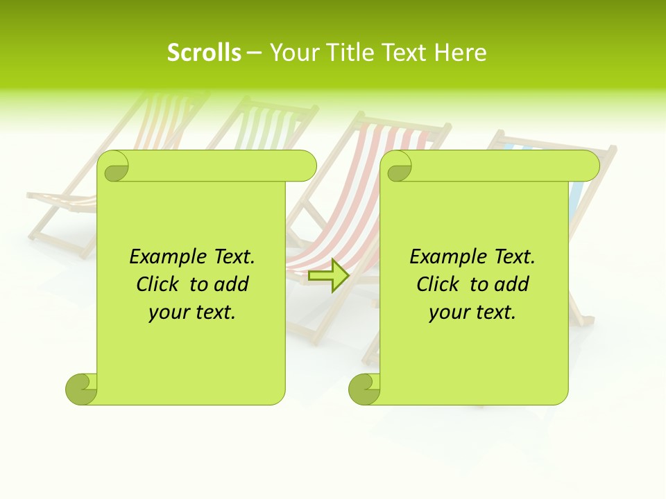 Line Wood Cloth PowerPoint Template