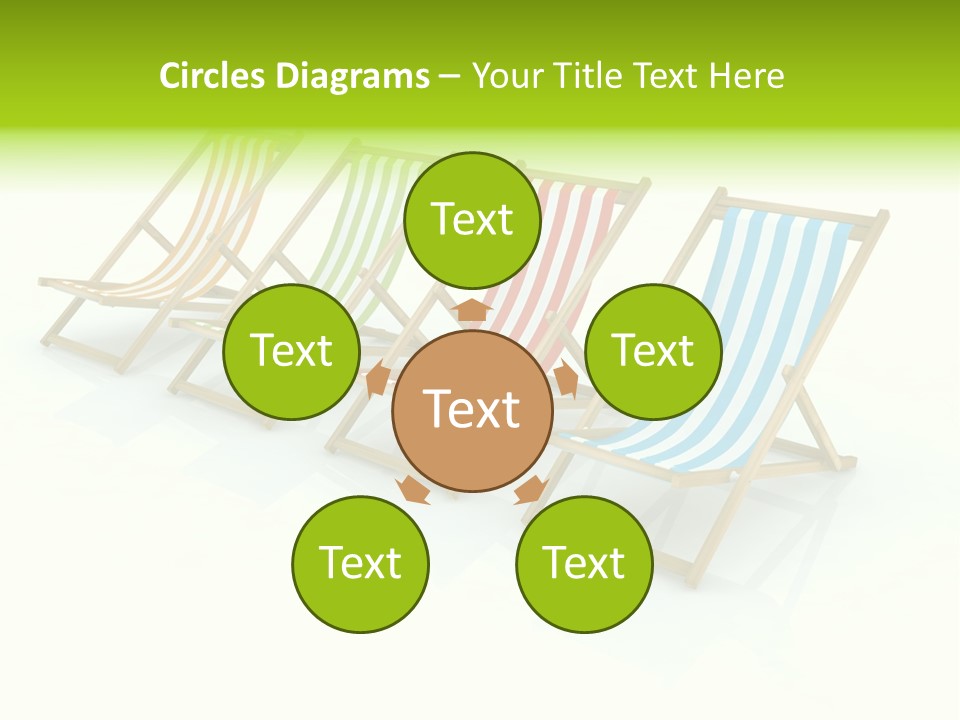 Line Wood Cloth PowerPoint Template