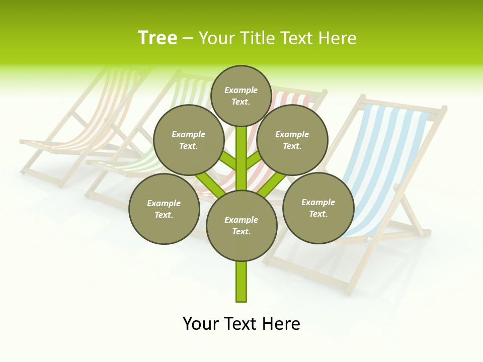 Line Wood Cloth PowerPoint Template