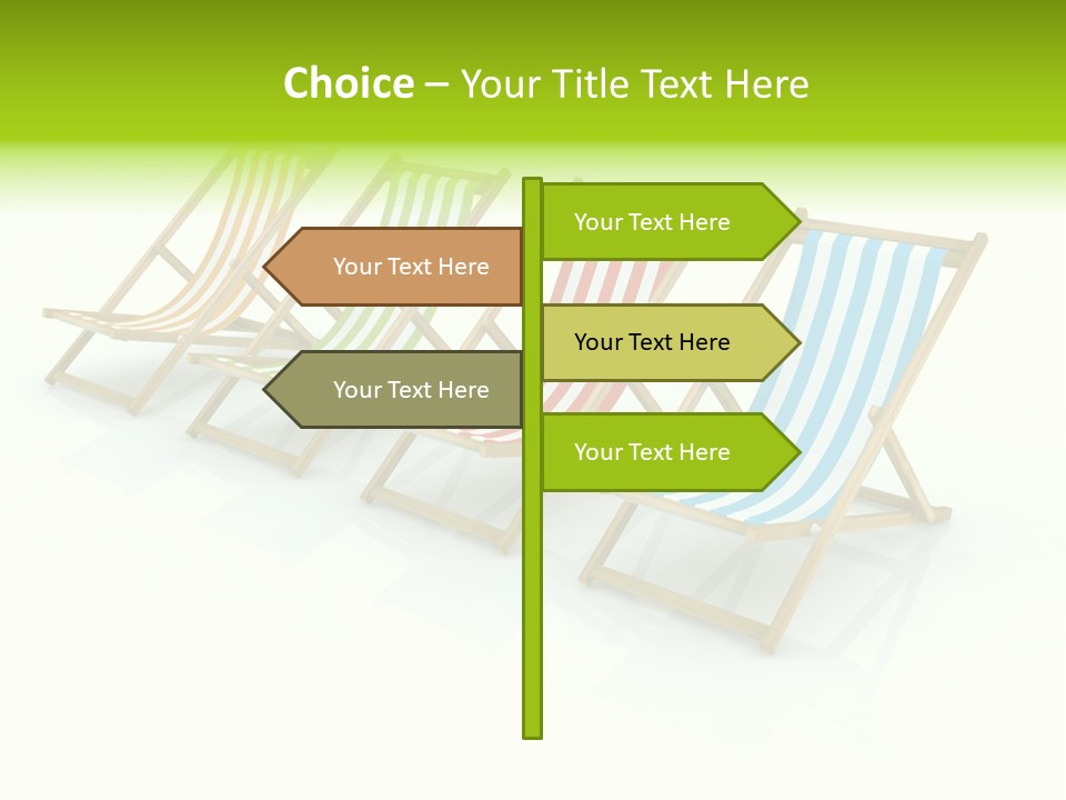 Line Wood Cloth PowerPoint Template