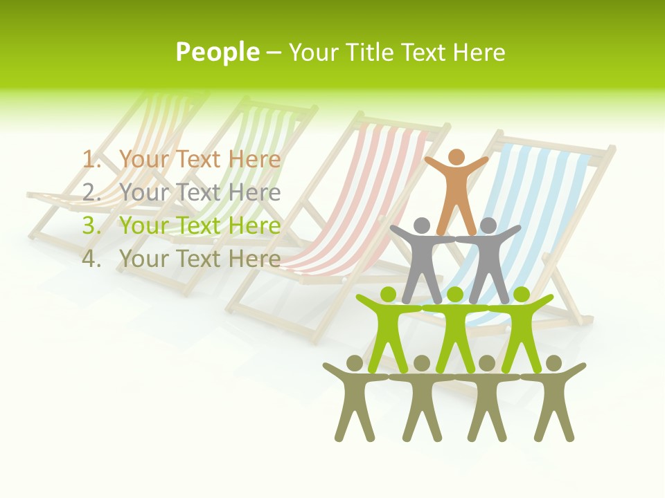 Line Wood Cloth PowerPoint Template