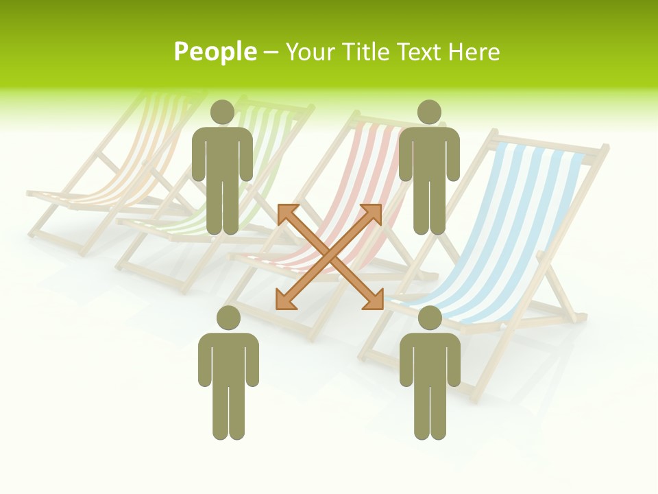 Line Wood Cloth PowerPoint Template