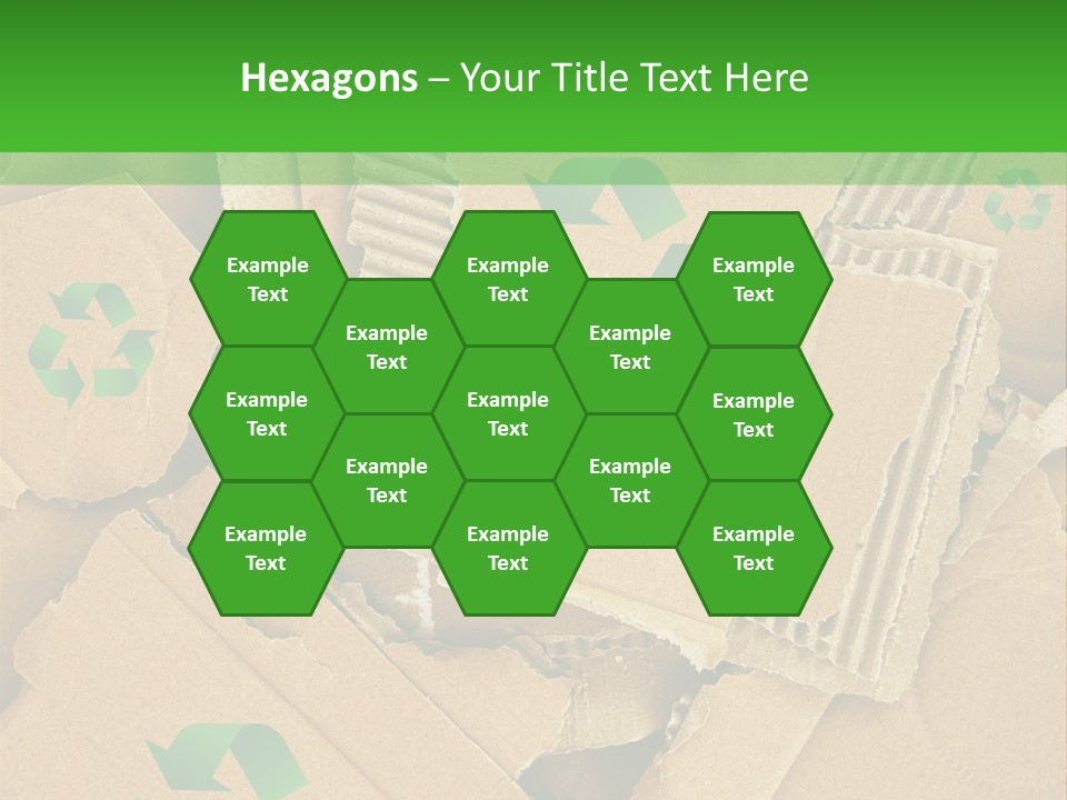 Trash Cardboard Mash PowerPoint Template