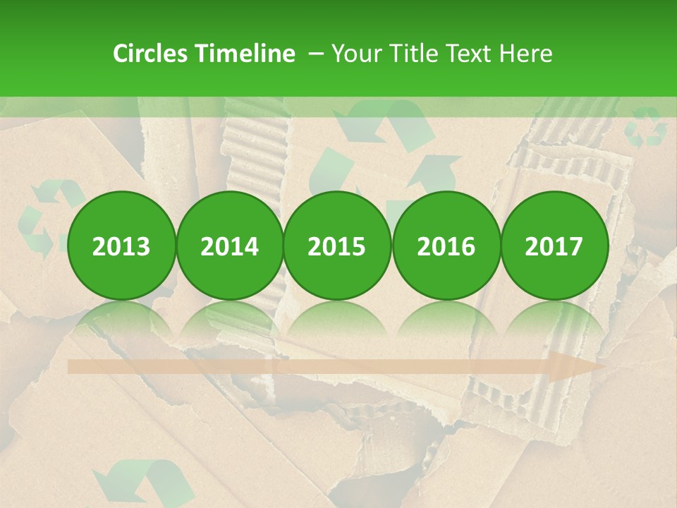 Trash Cardboard Mash PowerPoint Template