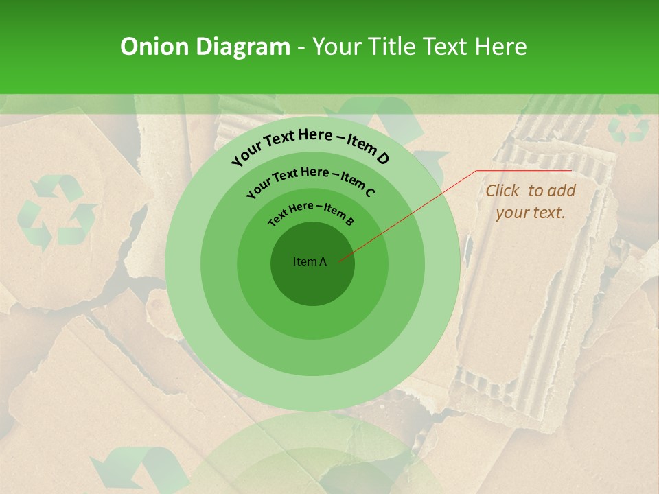 Trash Cardboard Mash PowerPoint Template