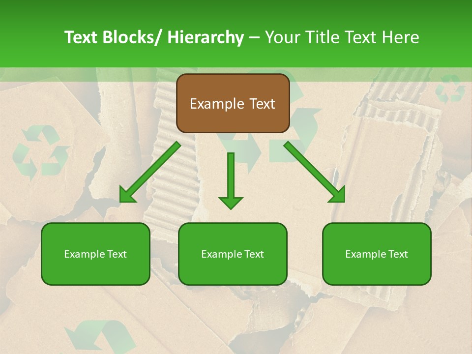 Trash Cardboard Mash PowerPoint Template