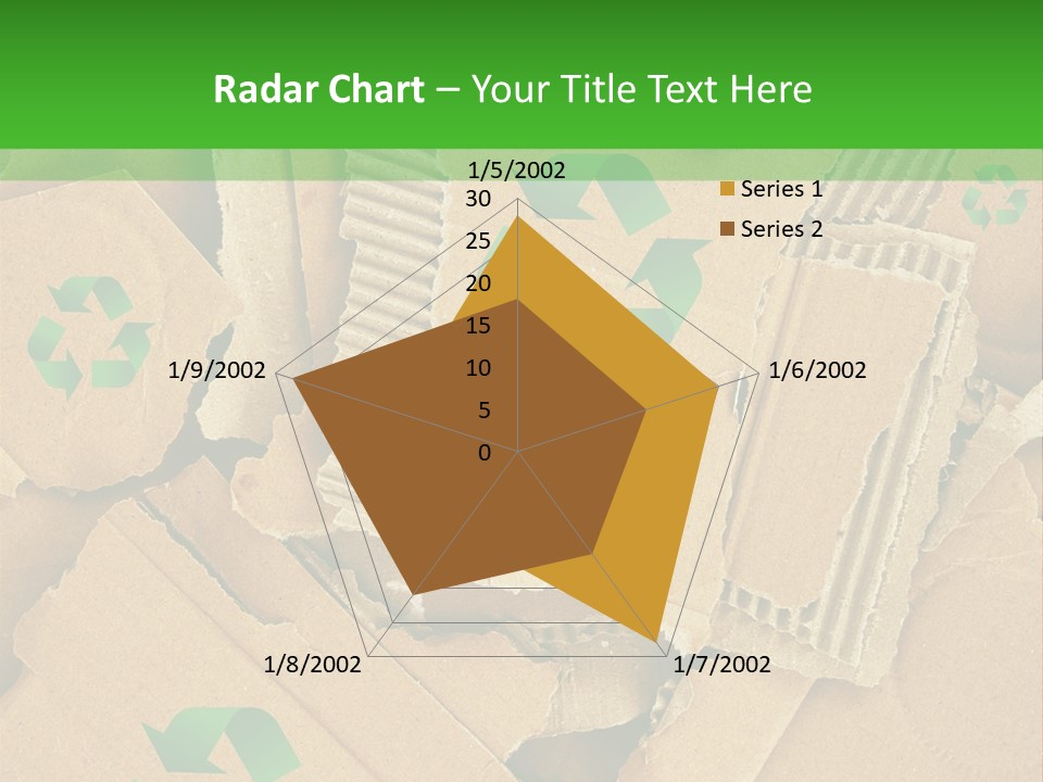 Trash Cardboard Mash PowerPoint Template