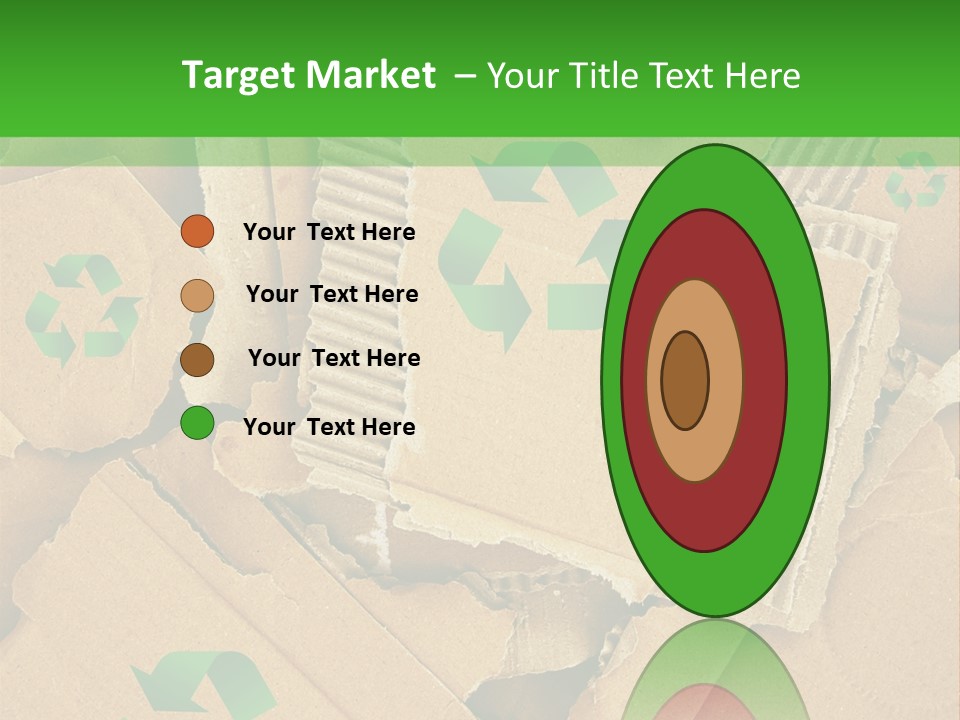 Trash Cardboard Mash PowerPoint Template