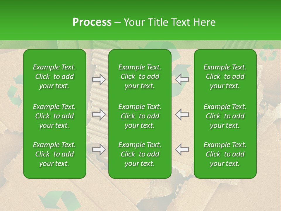 Trash Cardboard Mash PowerPoint Template