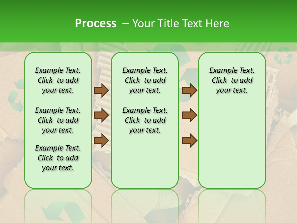 Trash Cardboard Mash PowerPoint Template