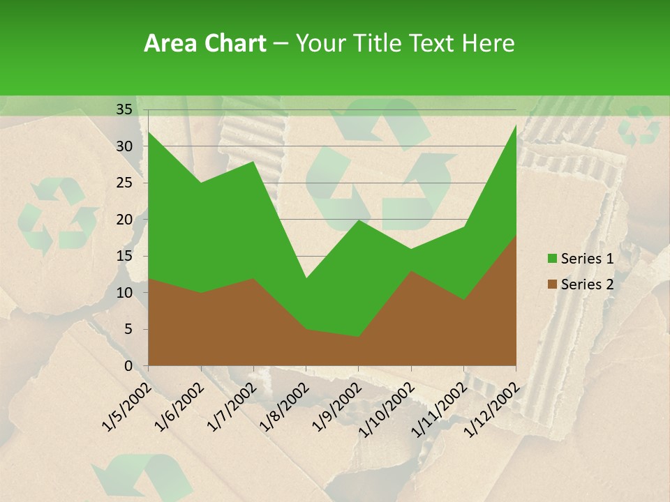 Trash Cardboard Mash PowerPoint Template