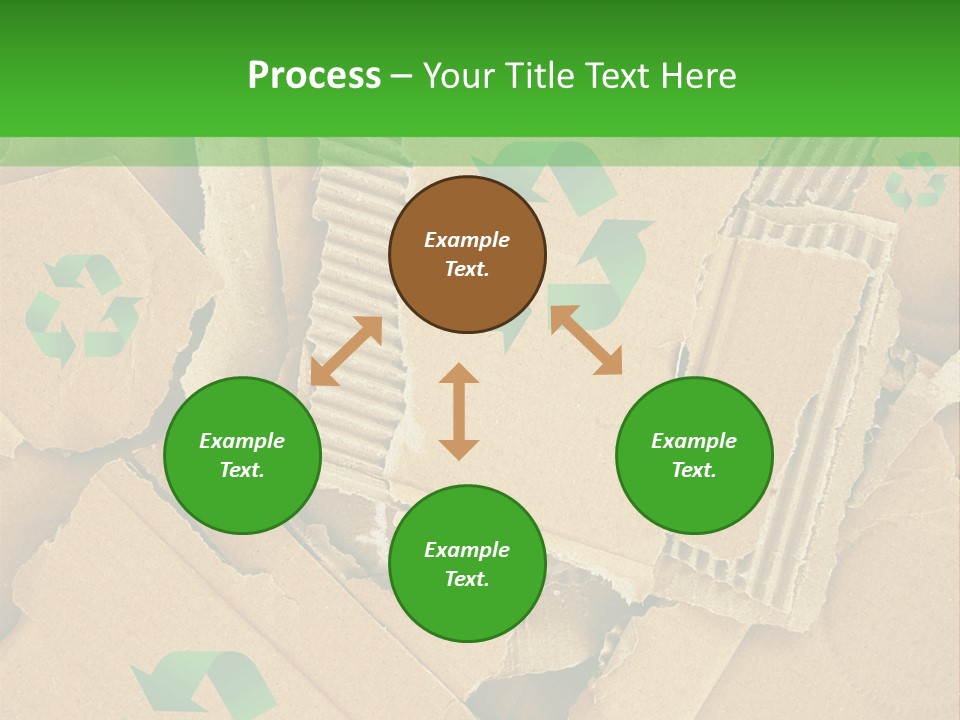 Trash Cardboard Mash PowerPoint Template