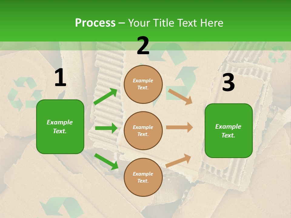 Trash Cardboard Mash PowerPoint Template