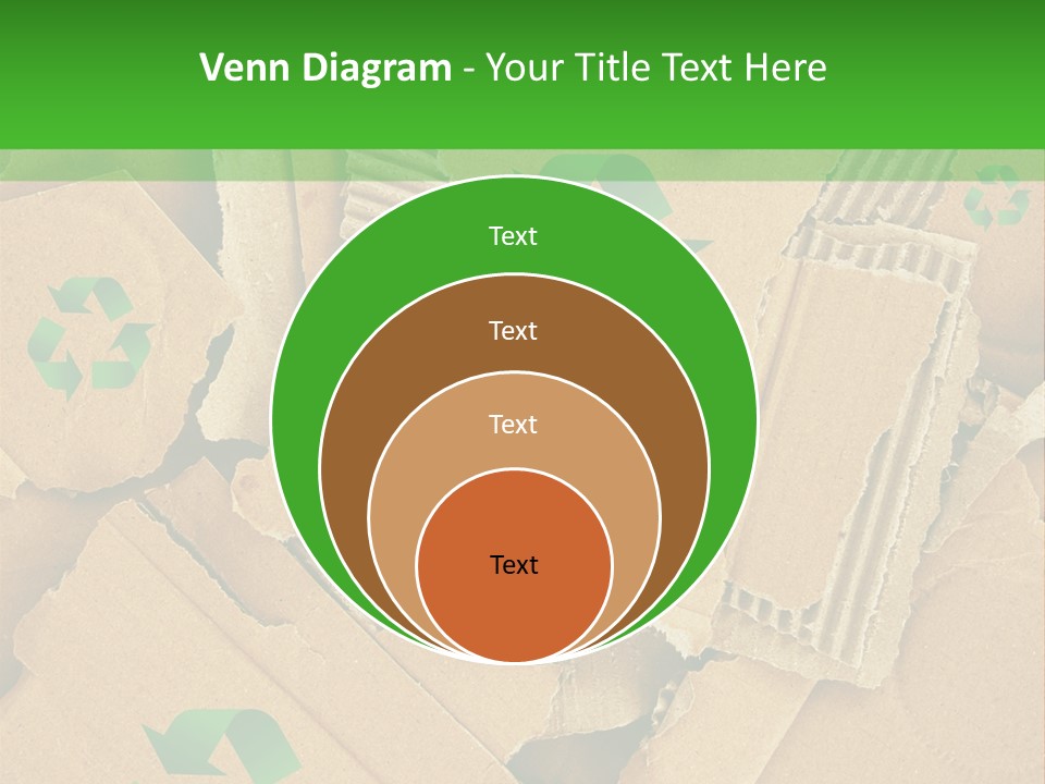 Trash Cardboard Mash PowerPoint Template