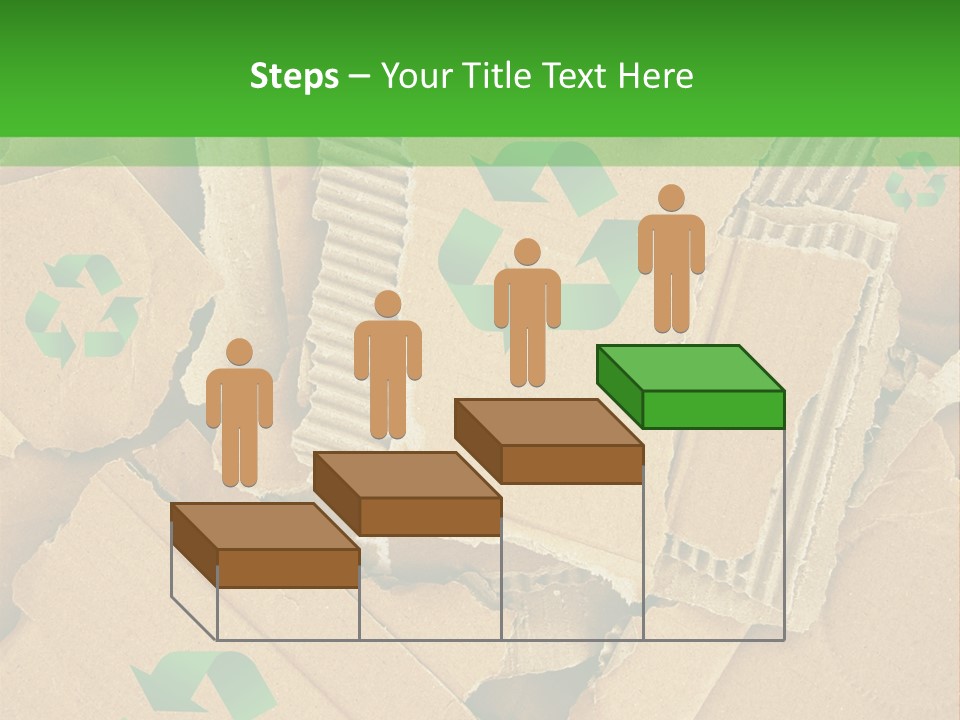 Trash Cardboard Mash PowerPoint Template