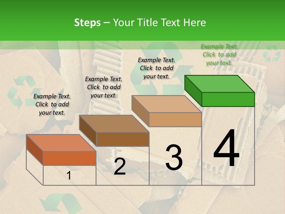Trash Cardboard Mash PowerPoint Template