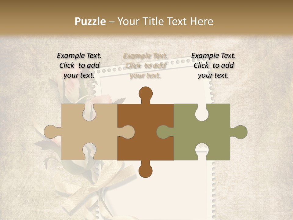 Instant Torn Romantic PowerPoint Template