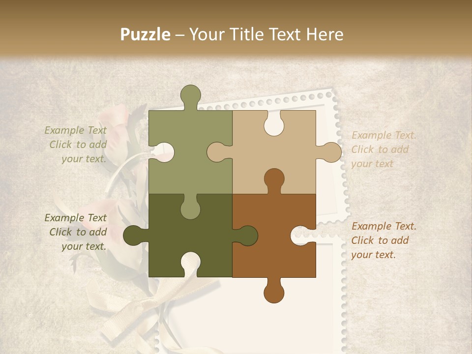 Instant Torn Romantic PowerPoint Template