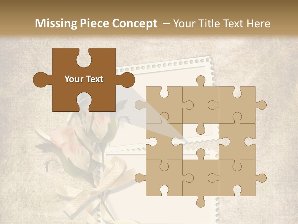 Instant Torn Romantic PowerPoint Template