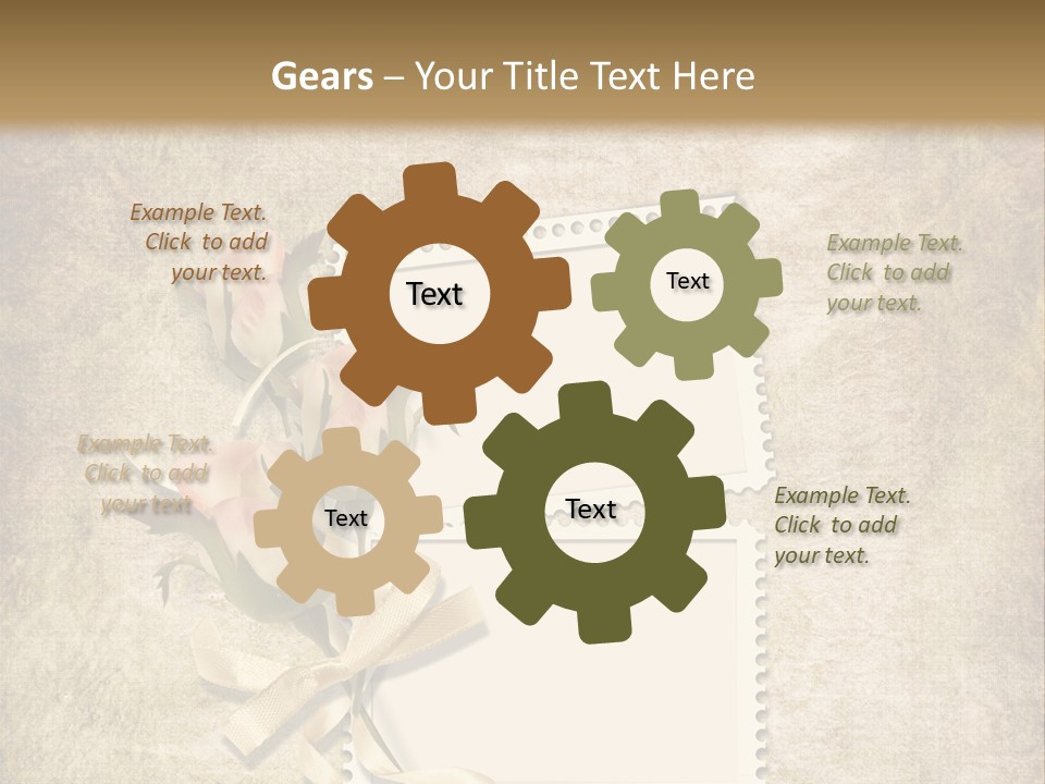 Instant Torn Romantic PowerPoint Template