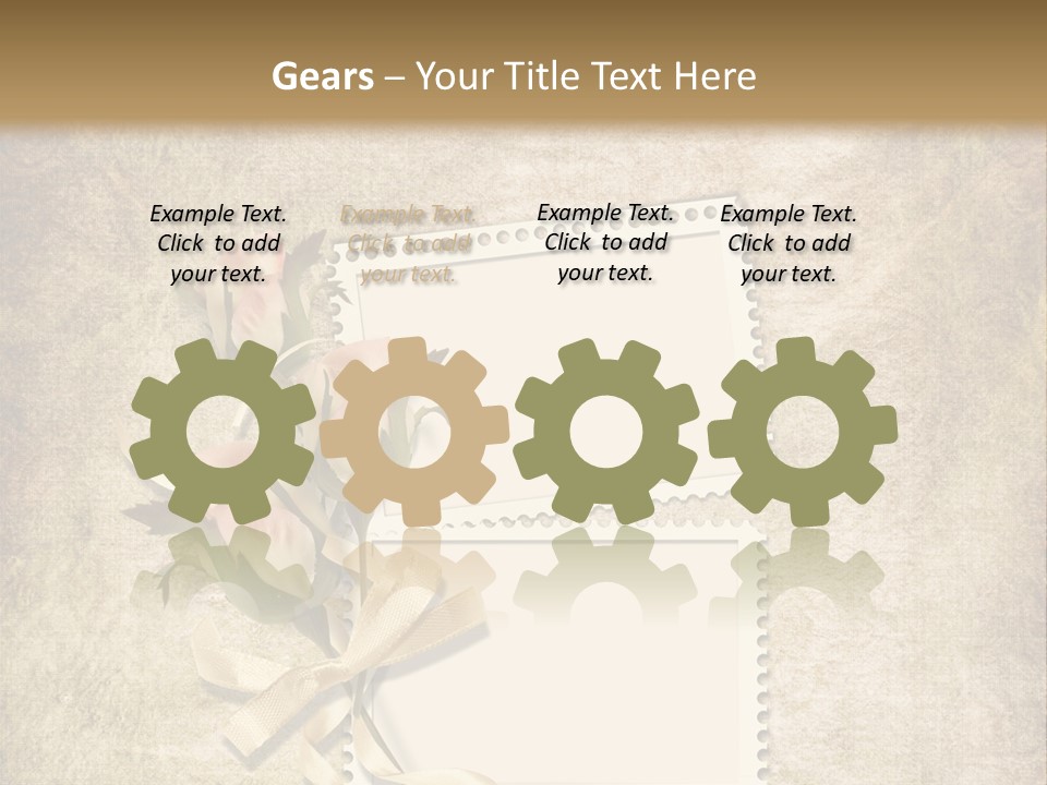 Instant Torn Romantic PowerPoint Template