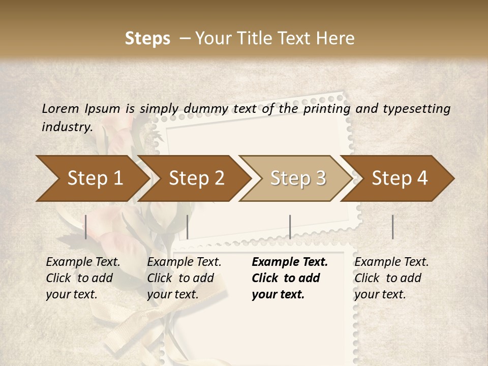 Instant Torn Romantic PowerPoint Template