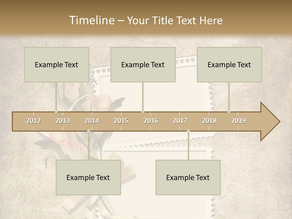 Instant Torn Romantic PowerPoint Template
