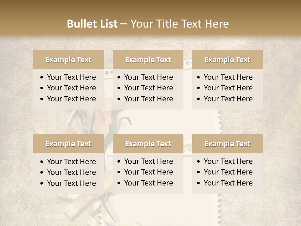 Instant Torn Romantic PowerPoint Template