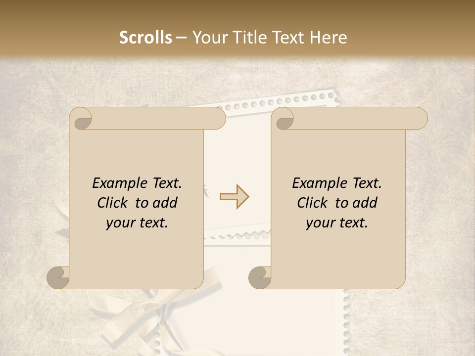 Instant Torn Romantic PowerPoint Template