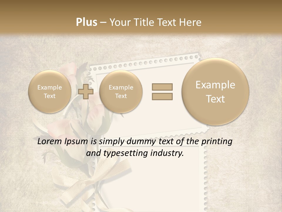 Instant Torn Romantic PowerPoint Template