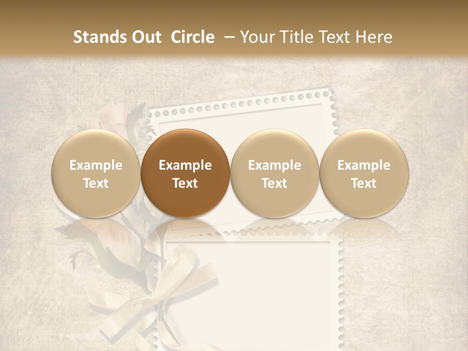 Instant Torn Romantic PowerPoint Template