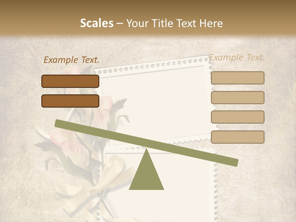 Instant Torn Romantic PowerPoint Template