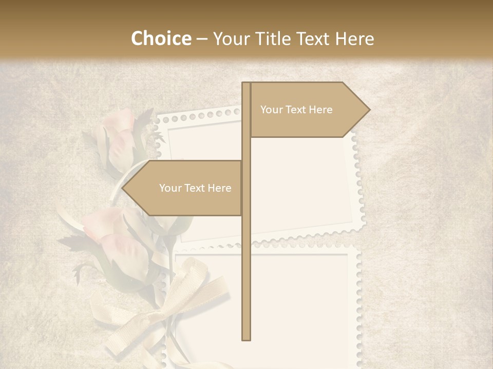 Instant Torn Romantic PowerPoint Template