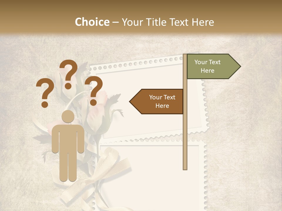 Instant Torn Romantic PowerPoint Template