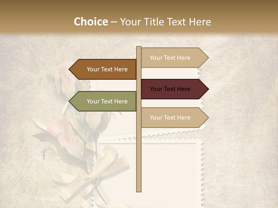 Instant Torn Romantic PowerPoint Template