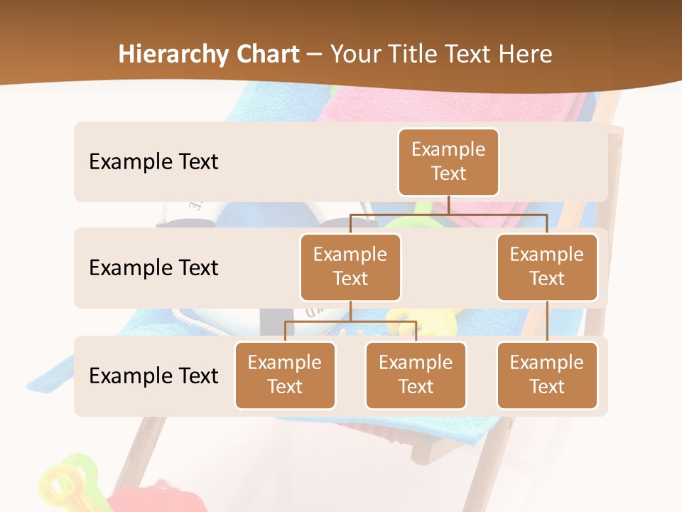 Isolated Towel Play PowerPoint Template