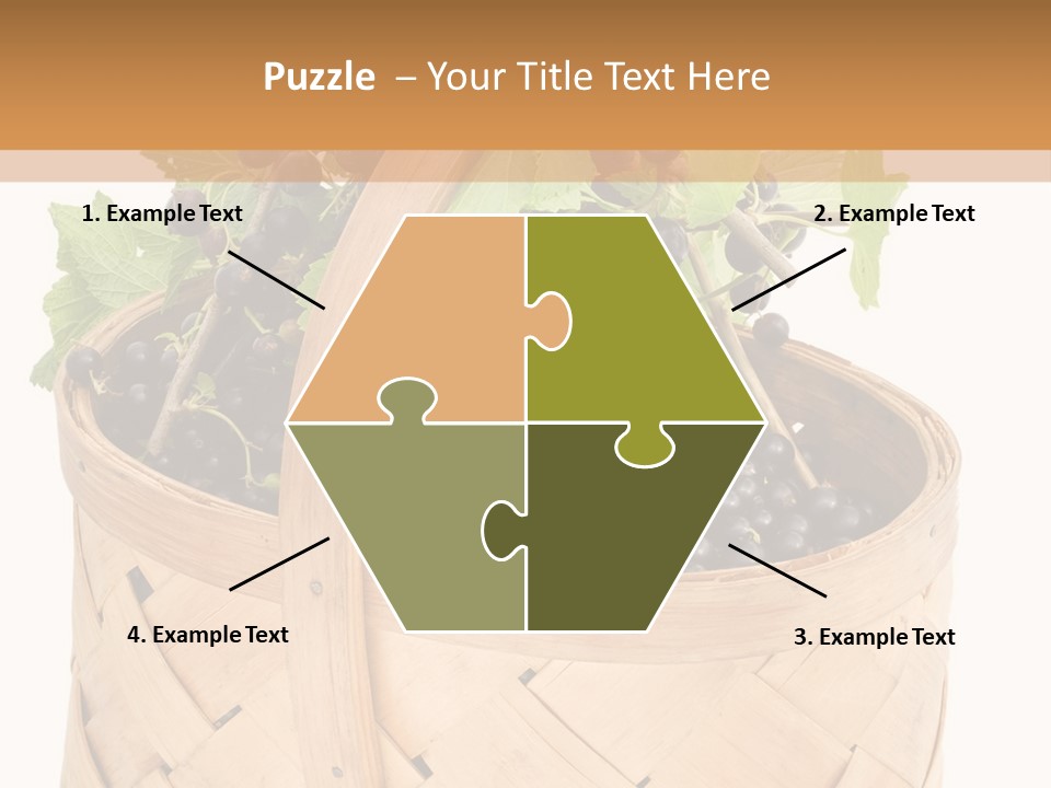 Plant Mature Currants PowerPoint Template