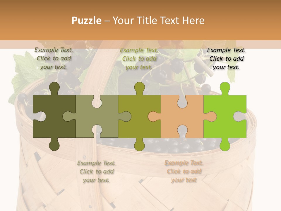 Plant Mature Currants PowerPoint Template