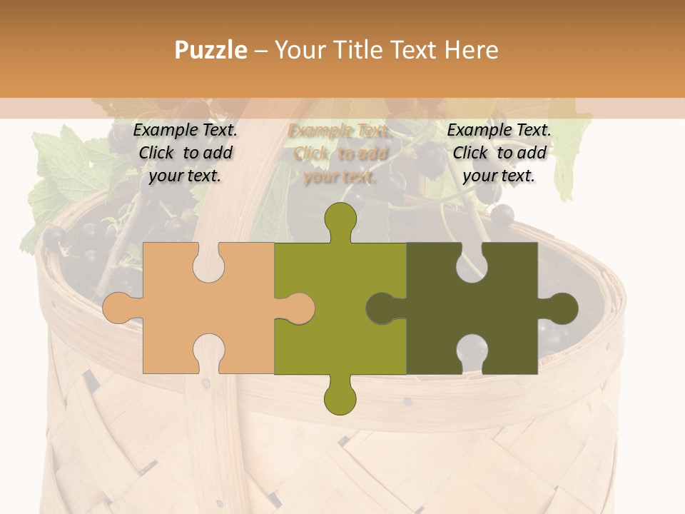 Plant Mature Currants PowerPoint Template