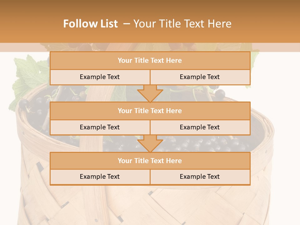 Plant Mature Currants PowerPoint Template