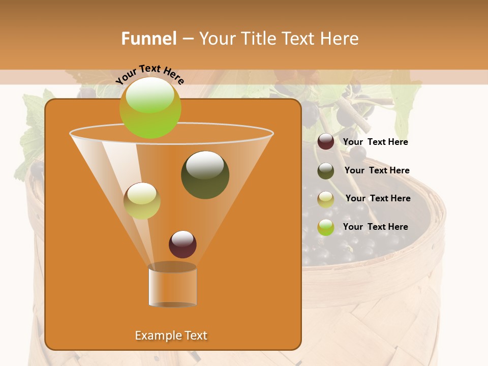 Plant Mature Currants PowerPoint Template