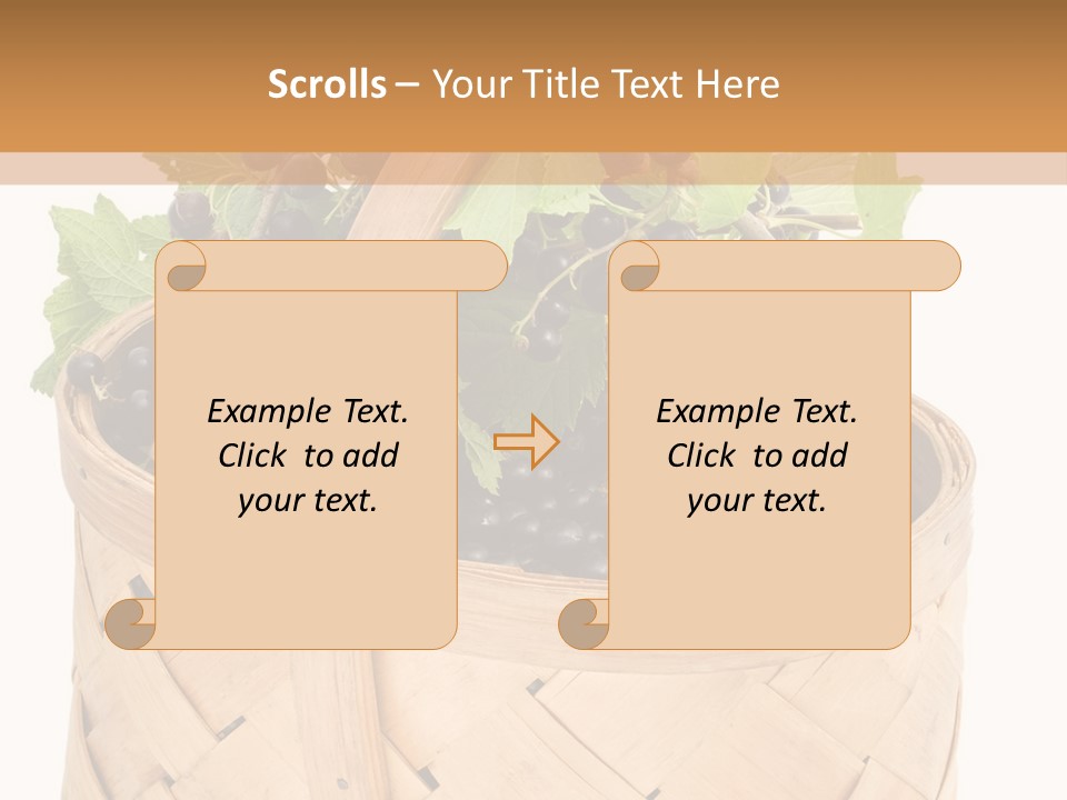 Plant Mature Currants PowerPoint Template