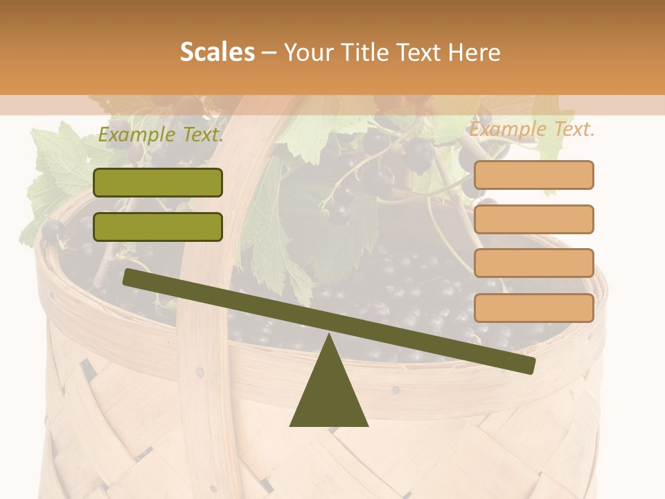 Plant Mature Currants PowerPoint Template
