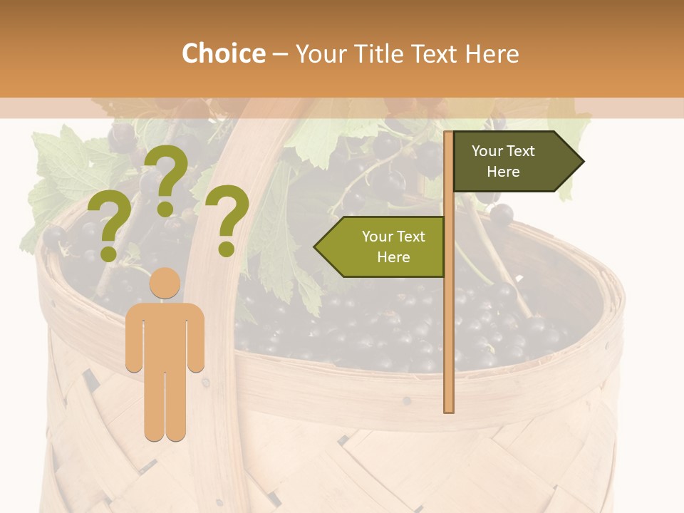 Plant Mature Currants PowerPoint Template