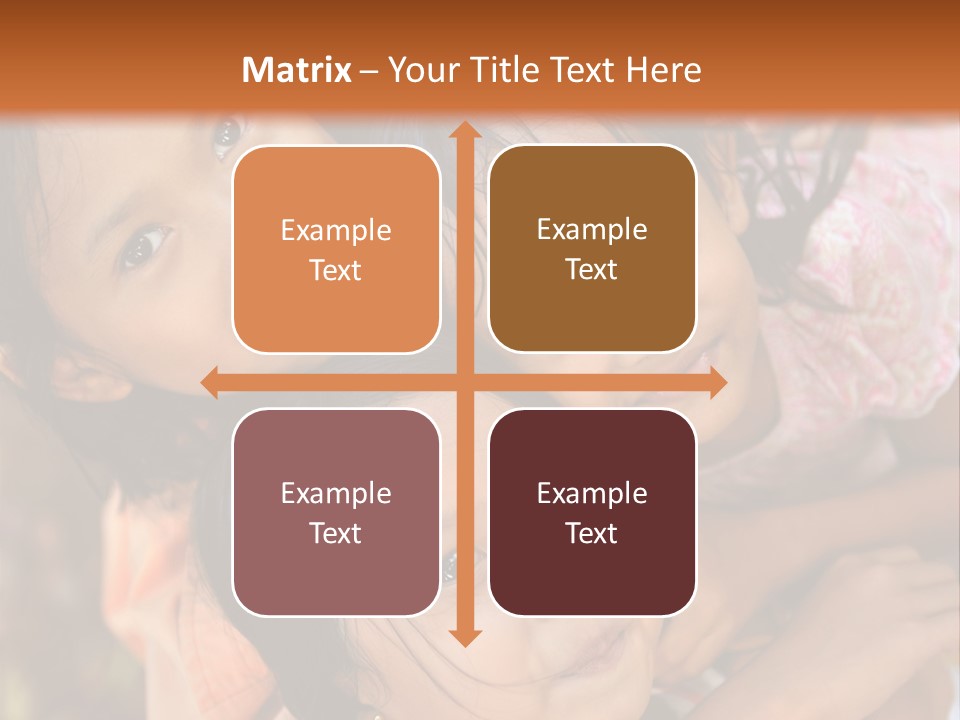 Portrait Poor Slum PowerPoint Template
