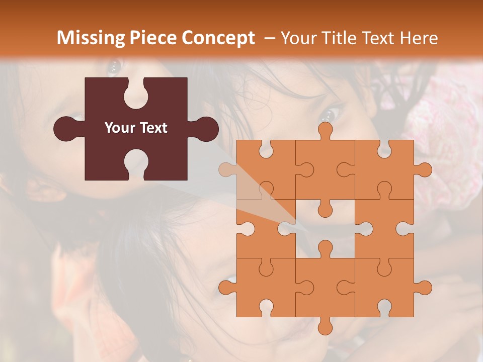 Portrait Poor Slum PowerPoint Template