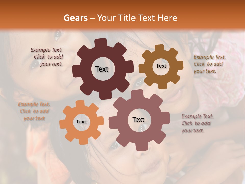 Portrait Poor Slum PowerPoint Template