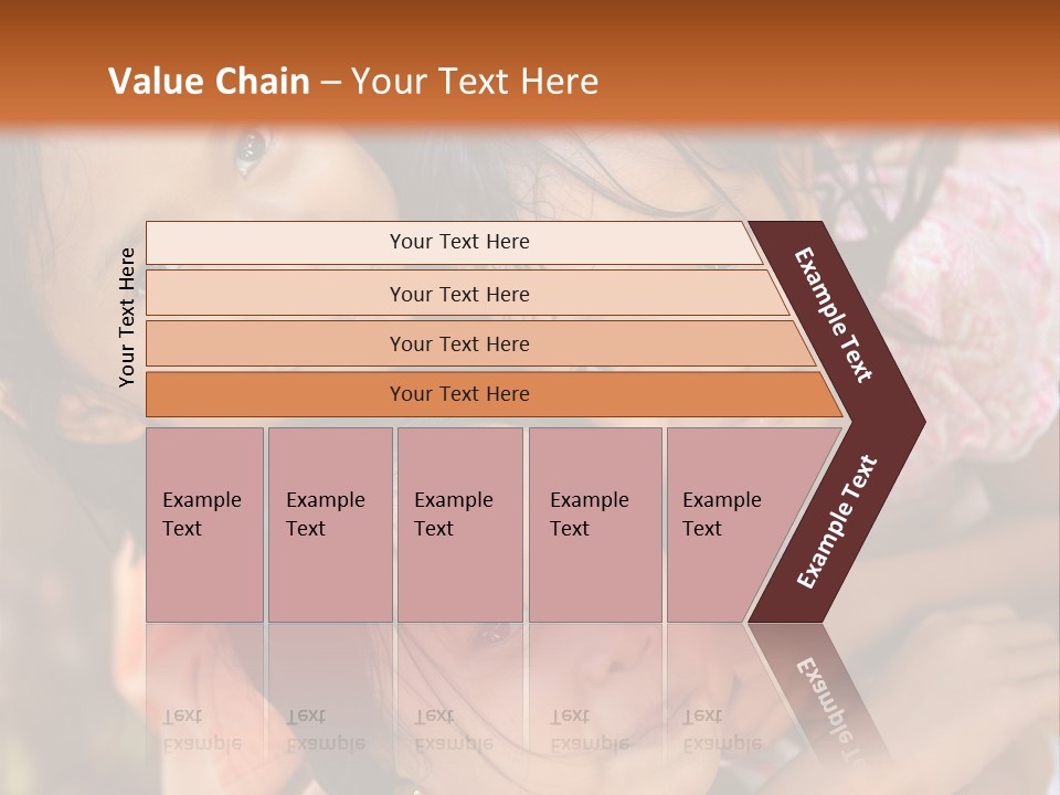 Portrait Poor Slum PowerPoint Template