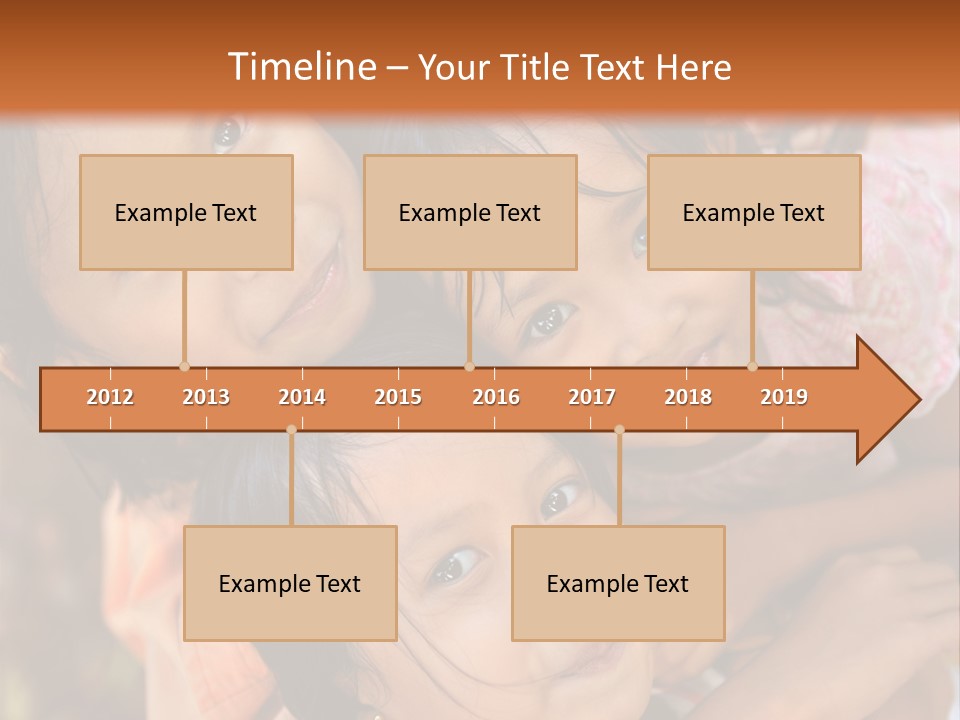 Portrait Poor Slum PowerPoint Template