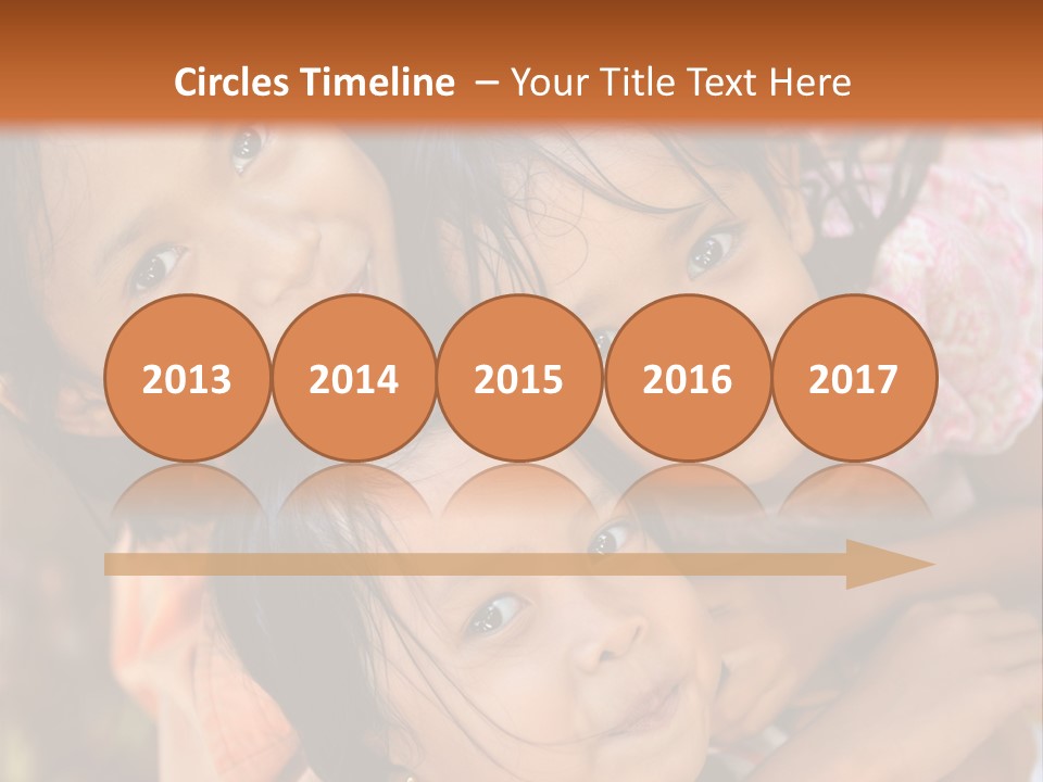 Portrait Poor Slum PowerPoint Template